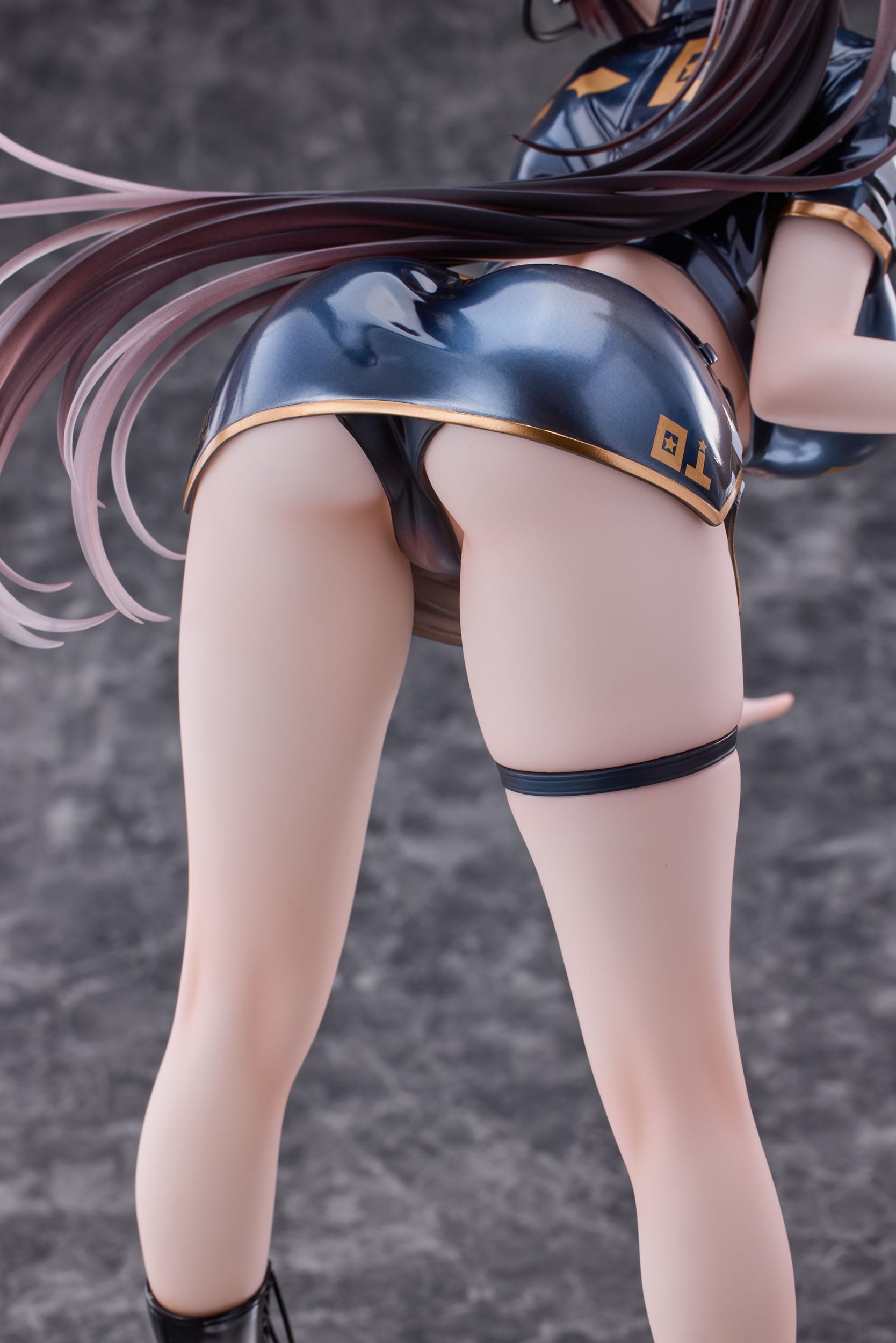 Original Character PVC Statue 1/4 Racing Girl Kurumizawa 43 cm Hentai Yokina