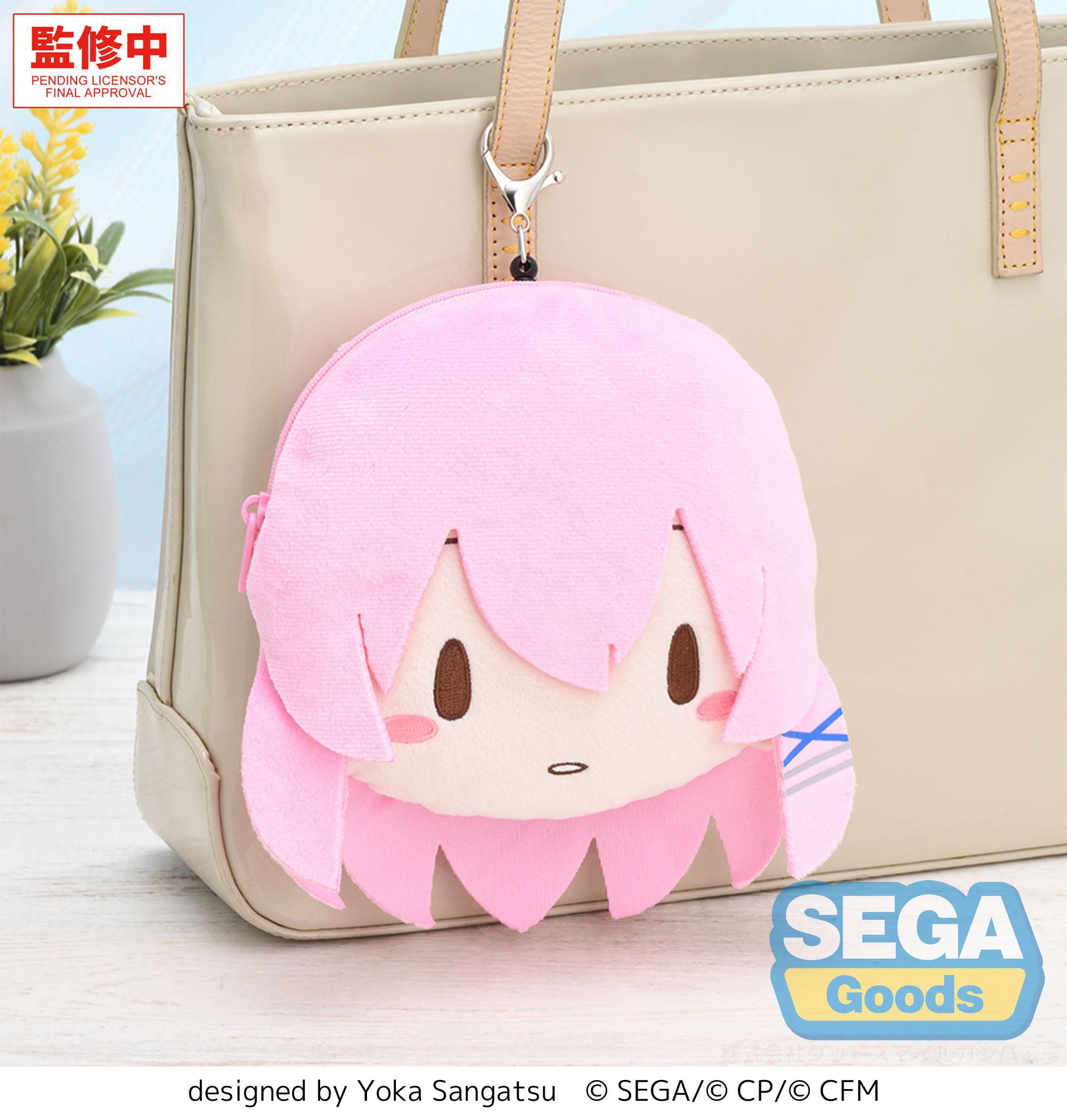 Hatsune Miku: Coloful Stage! Plüsch-Schlüsselanhänger Megurine Luka School Sekai 15 cm Schlüsselanhänger Yokina