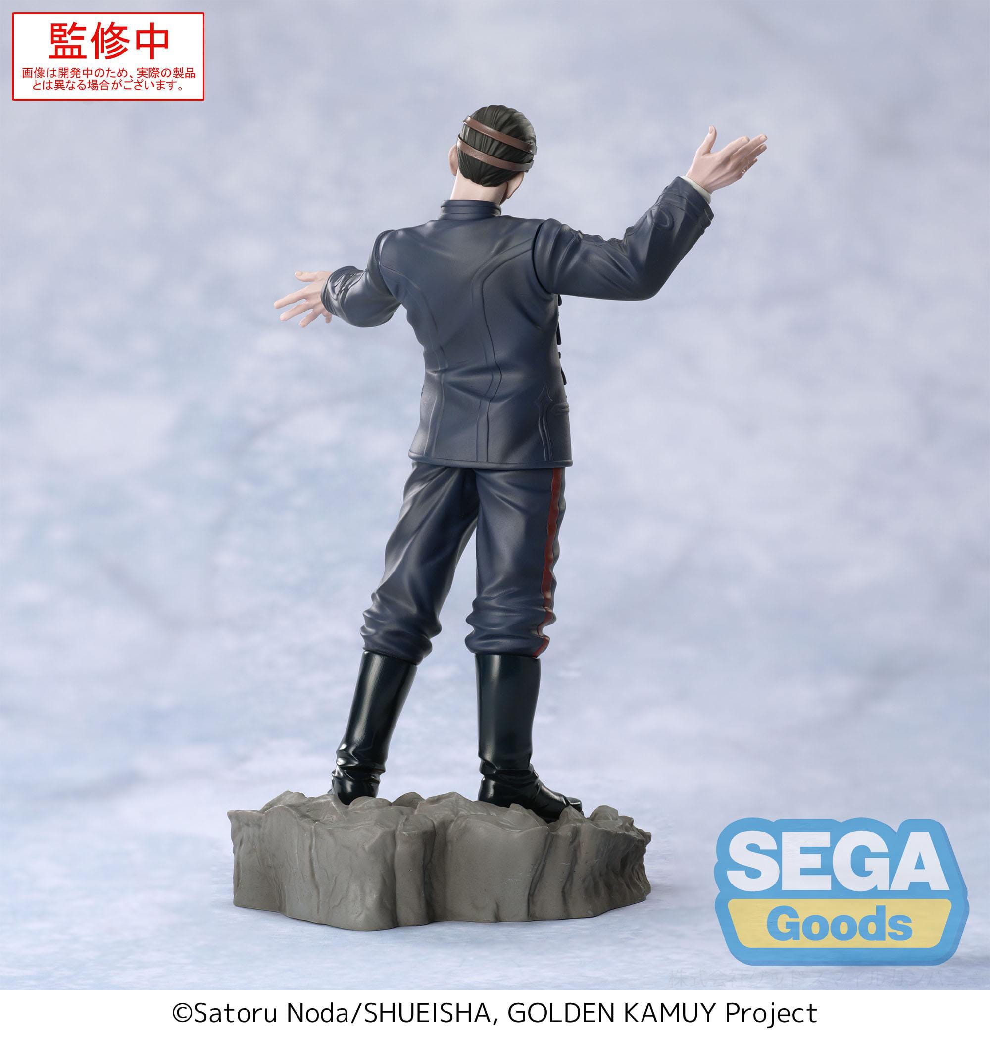Golden Kamuy Xross Link PVC Statue First Lieutenant Tsurumi 17 cm Prizefiguren Yokina