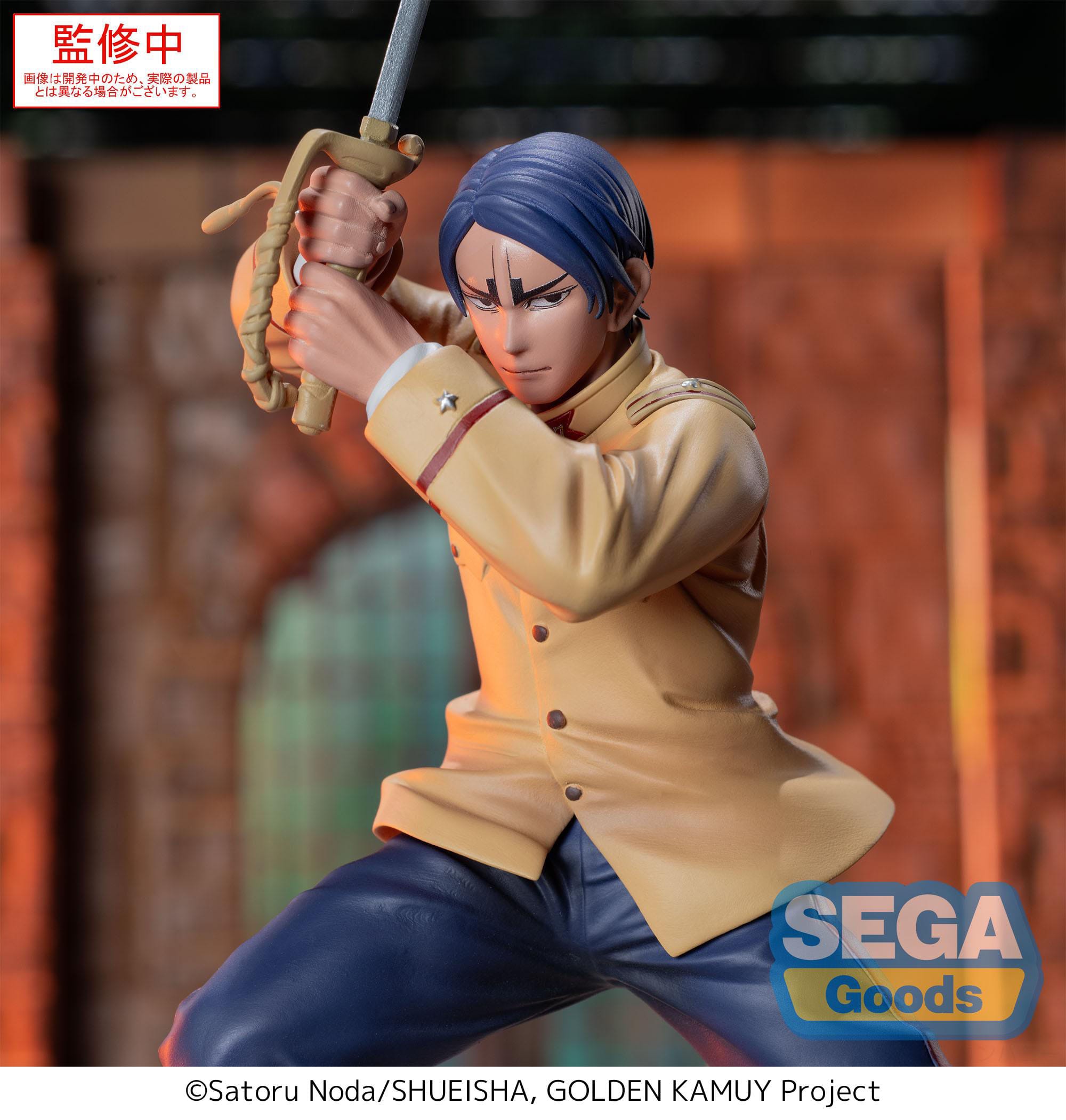 Golden Kamuy Xross Link PVC Statue Second Lieutenant Koito 11 cm Prizefiguren Yokina