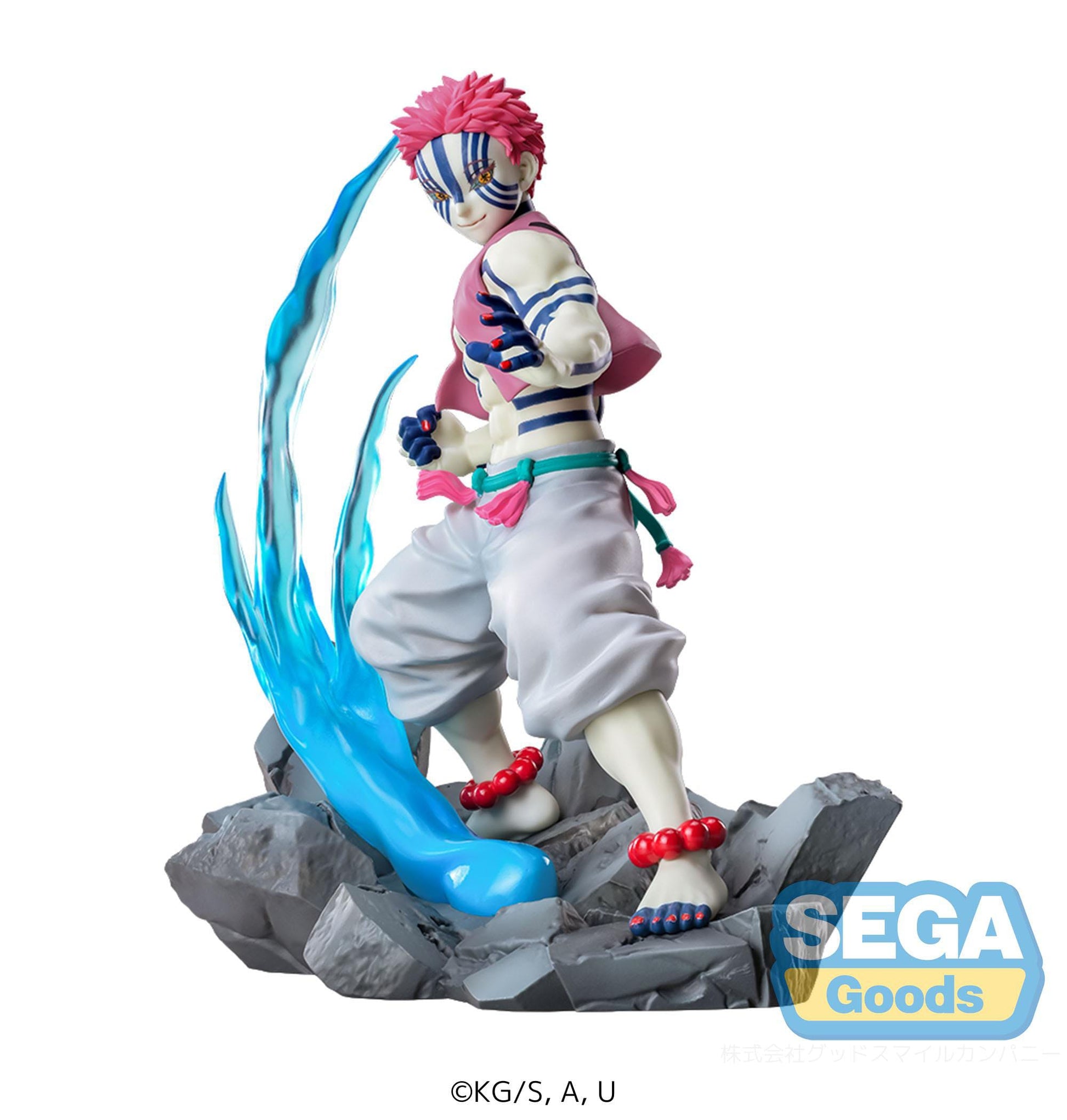 Demon Slayer: Kimetsu no Yaiba Xross Link Anime PVC Statue Akaza 12 cm Prizefiguren Yokina