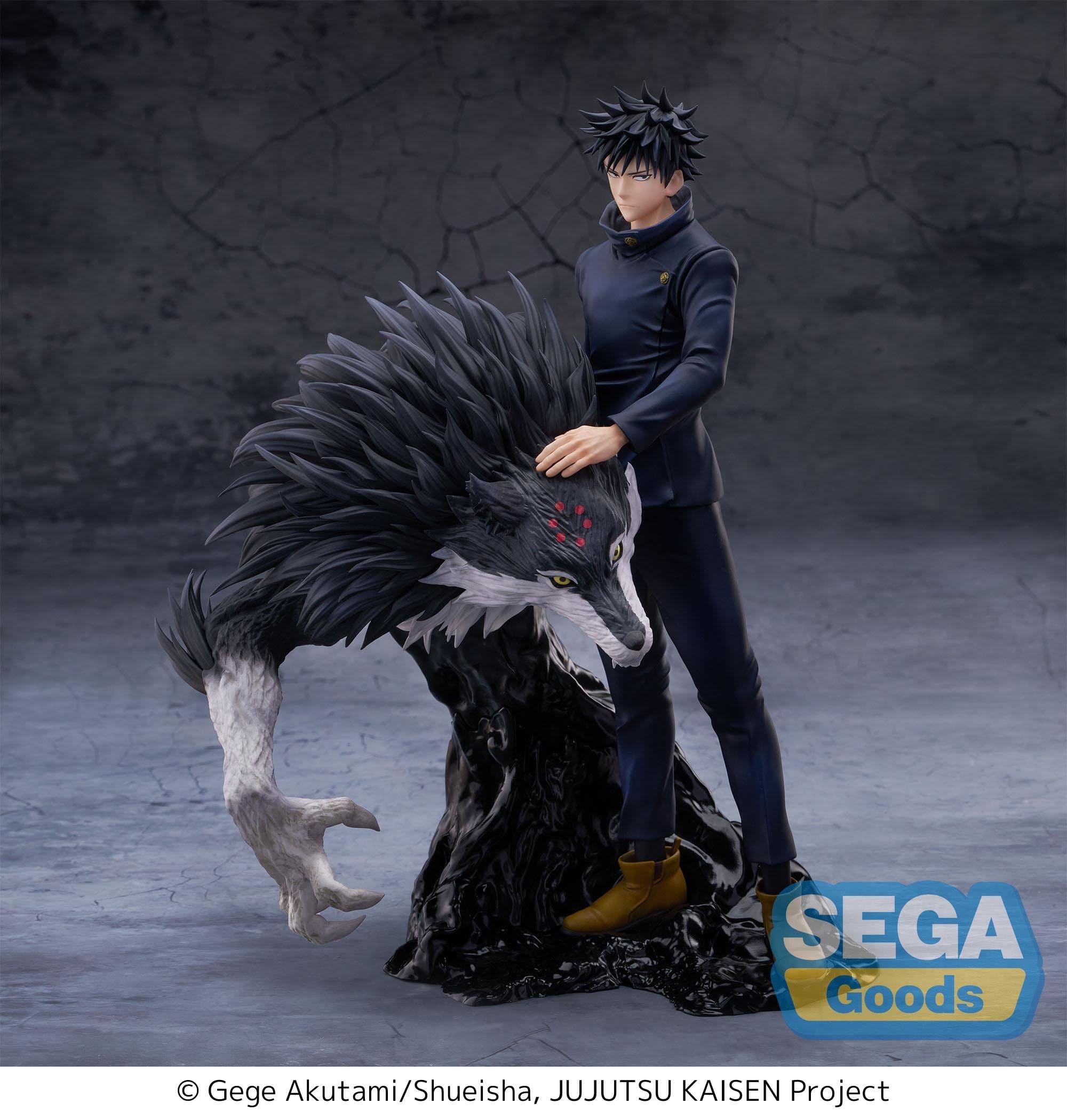 Jujutsu Kaisen FIGURIZMa PVC Statue The Culling Game Megumi Fushiguro & Divine Dog 20 cm Prizefiguren Yokina