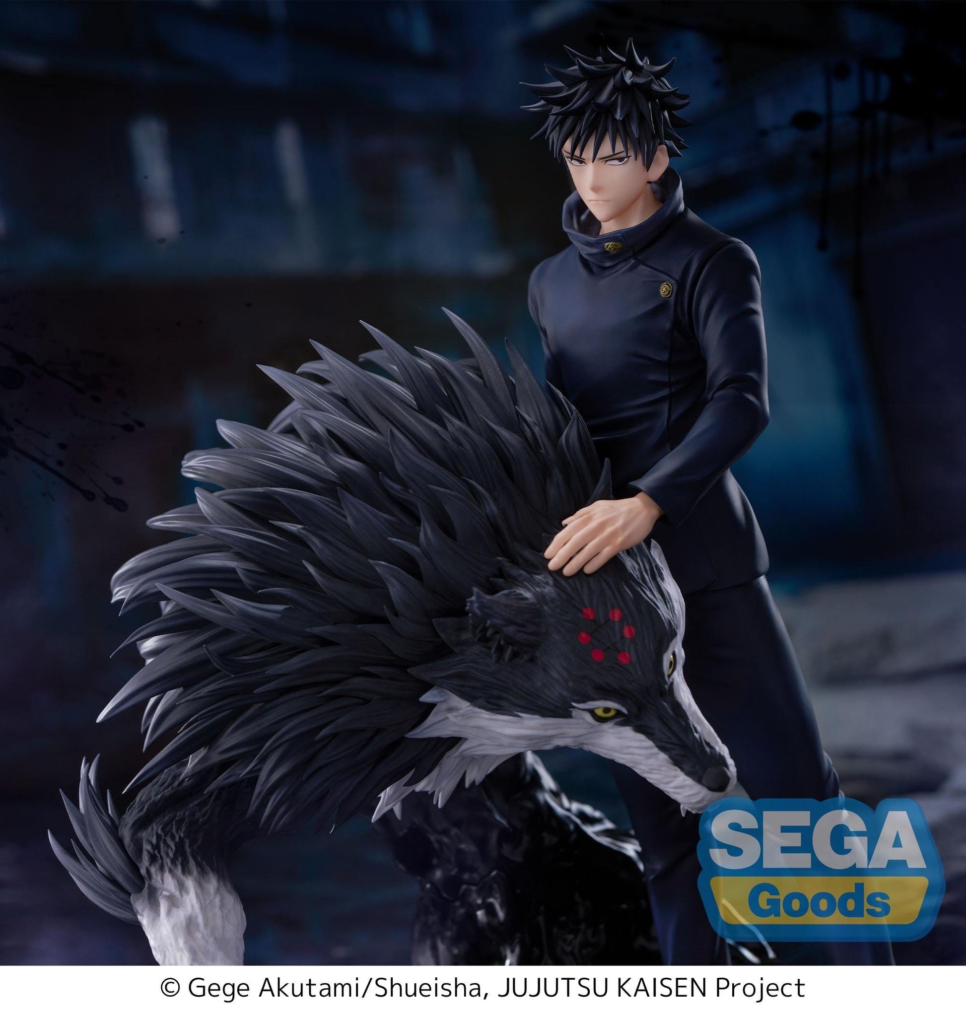 Jujutsu Kaisen FIGURIZMa PVC Statue The Culling Game Megumi Fushiguro & Divine Dog 20 cm Prizefiguren Yokina