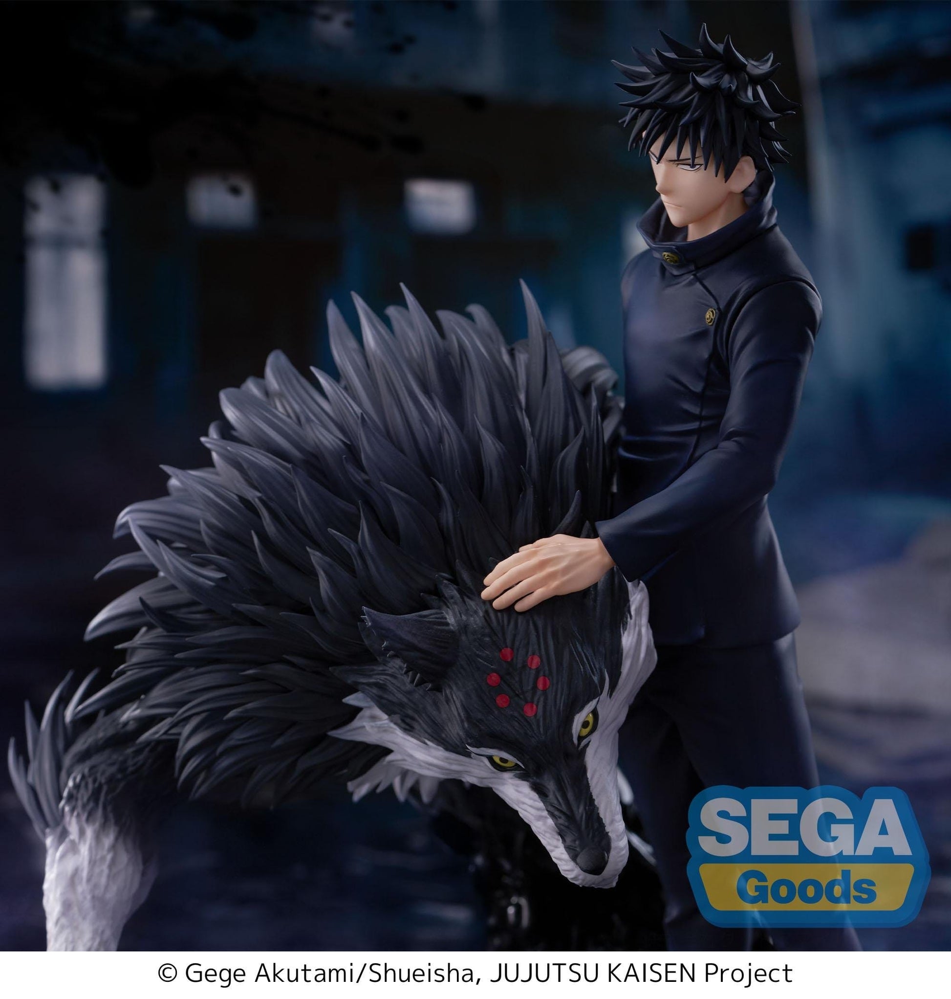 Jujutsu Kaisen FIGURIZMa PVC Statue The Culling Game Megumi Fushiguro & Divine Dog 20 cm Prizefiguren Yokina