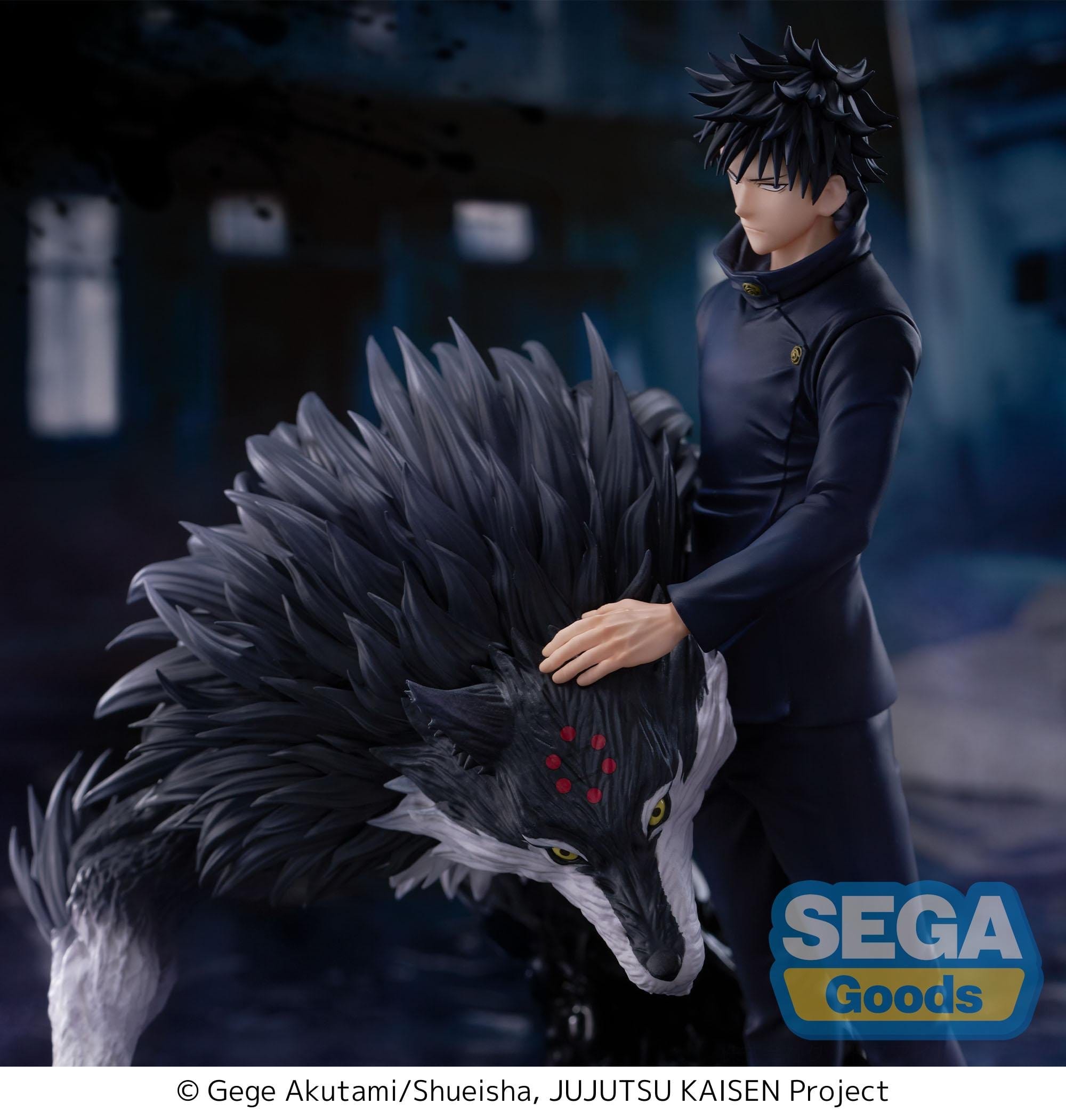 Jujutsu Kaisen FIGURIZMa PVC Statue The Culling Game Megumi Fushiguro & Divine Dog 20 cm Prizefiguren Yokina