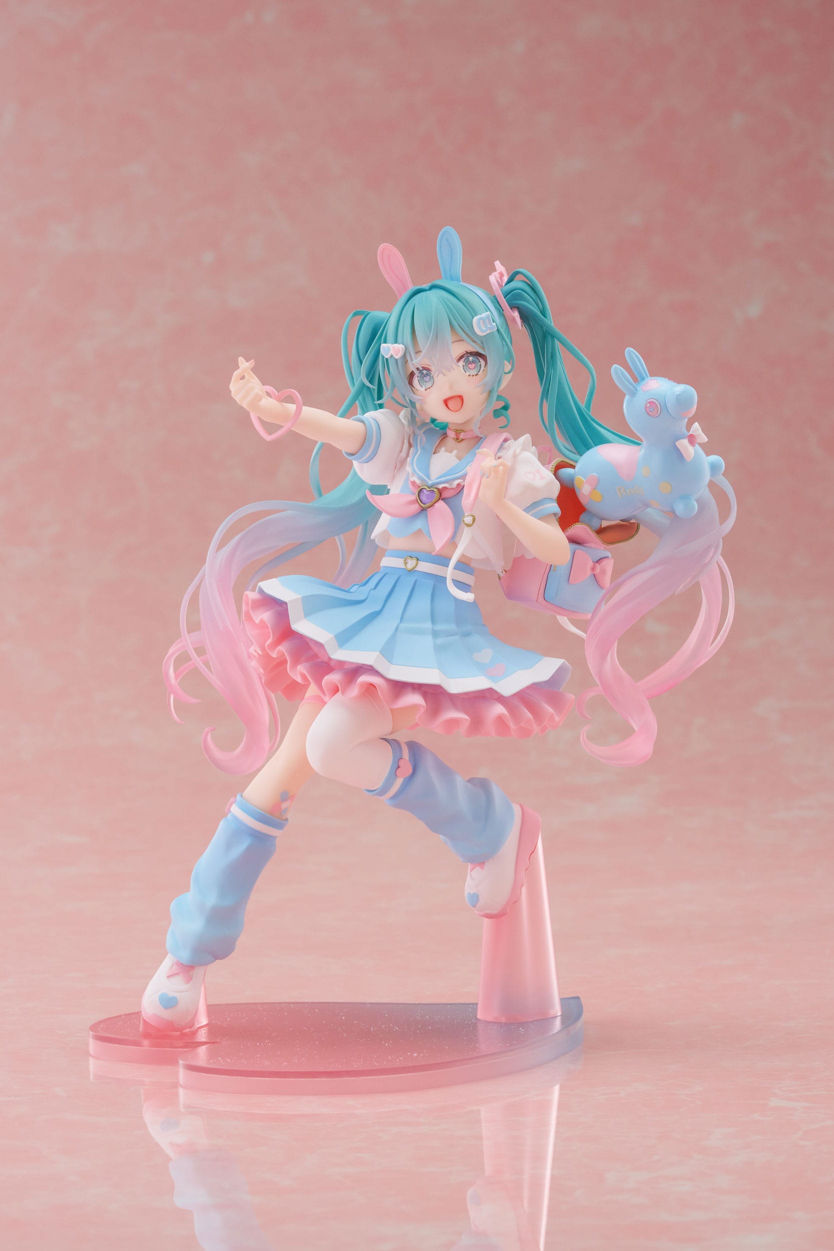 Hatsune Miku x RODY Newly Written Taito Kuji Online PVC Statue Hatsune Miku 18 cm Prizefiguren Yokina