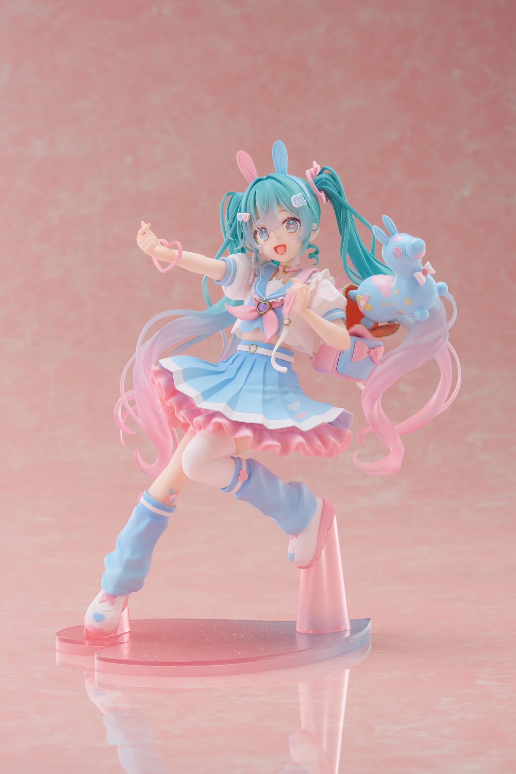 Hatsune Miku x RODY Newly Written Taito Kuji Online PVC Statue Hatsune Miku 18 cm Prizefiguren Yokina