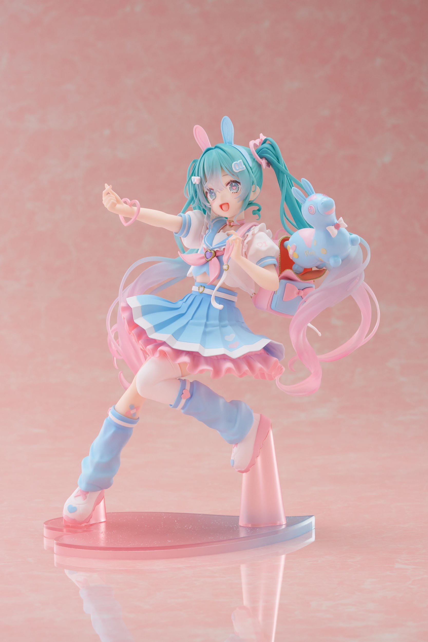 Hatsune Miku x RODY Newly Written Taito Kuji Online PVC Statue Hatsune Miku 18 cm Prizefiguren Yokina