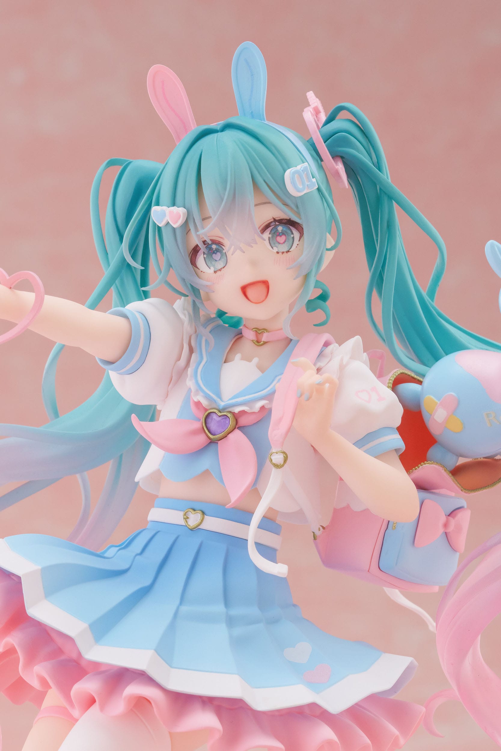 Hatsune Miku x RODY Newly Written Taito Kuji Online PVC Statue Hatsune Miku 18 cm Prizefiguren Yokina