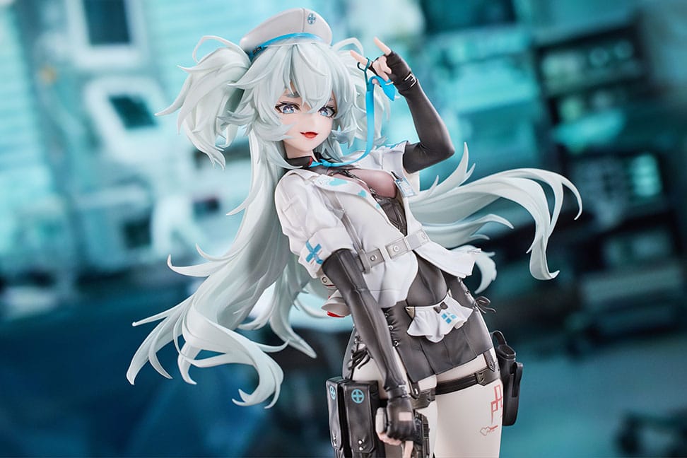 Girls' Frontline 2: Exilium Florence PVC Statue 1/6 Enchanting White Feather 26 cm Scalefiguren Yokina