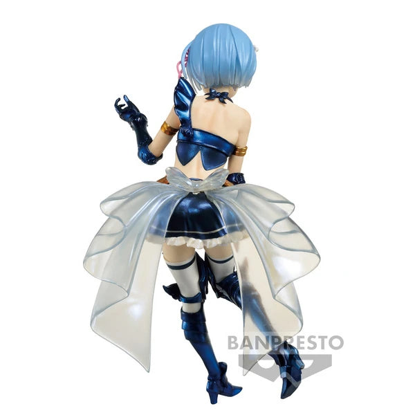 Re:Zero Starting Life in Another World Banpresto Chronicle EXQ Vol. 4 Rem (Blue Maid Armor Ver.) 21 cm Prizefiguren Yokina