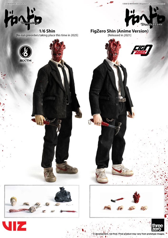 Dorohedoro FigZero Actionfigur 1/6 Shin 32 cm Figmas Yokina