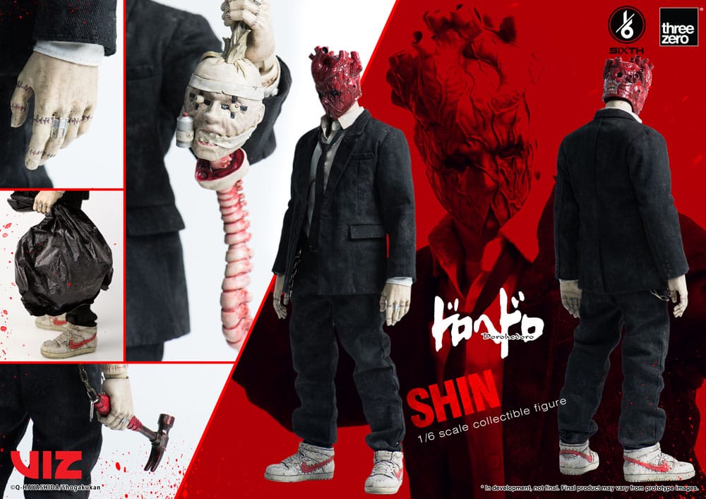 Dorohedoro FigZero Actionfigur 1/6 Shin 32 cm Figmas Yokina