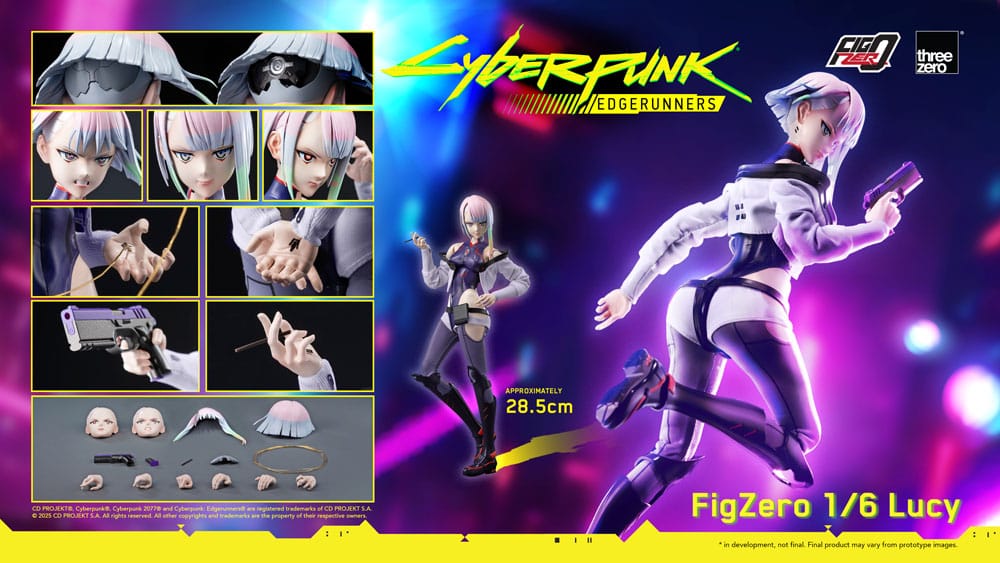 Cyberpunk: Edgerunners FigZero Actionfigur 1/6 Lucy 29 cm Figmas Yokina