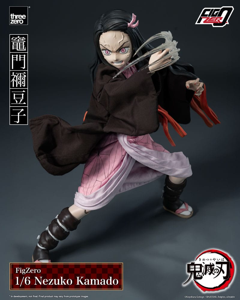 Demon Slayer: Kimetsu no Yaiba FigZero Actionfigur 1/6 Nezuko Kamado 26 cm Figmas Yokina