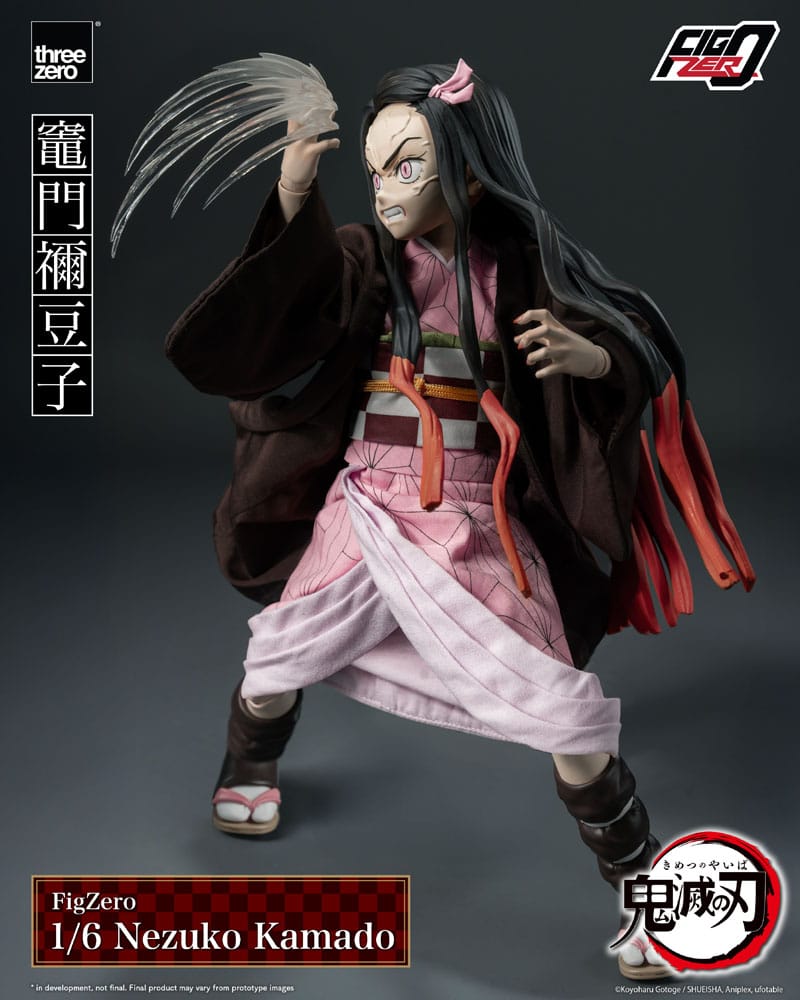 Demon Slayer: Kimetsu no Yaiba FigZero Actionfigur 1/6 Nezuko Kamado 26 cm Figmas Yokina