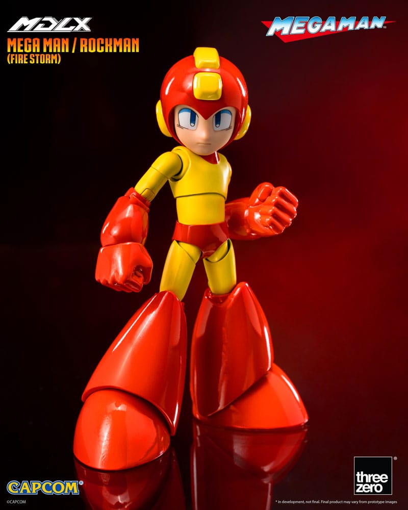 Mega Man MDLX Actionfigur Mega Man / Rockman (Fire Storm) 10 cm Figmas Yokina