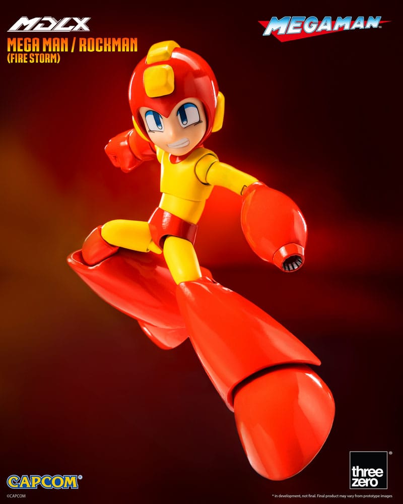 Mega Man MDLX Actionfigur Mega Man / Rockman (Fire Storm) 10 cm Figmas Yokina