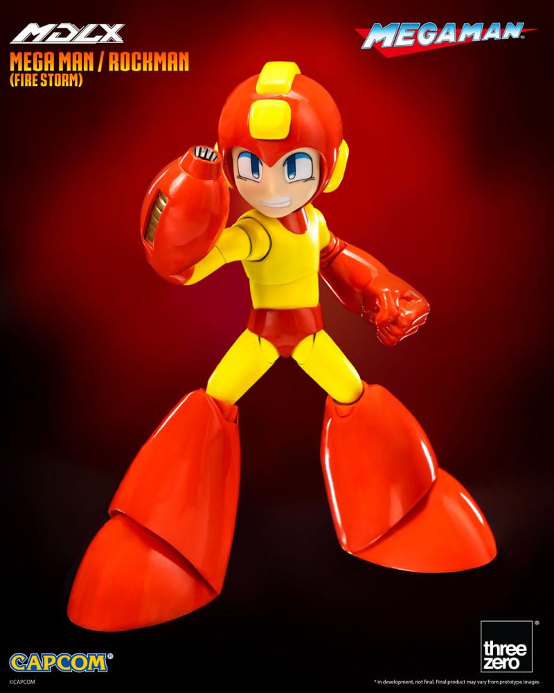 Mega Man MDLX Actionfigur Mega Man / Rockman (Fire Storm) 10 cm Figmas Yokina