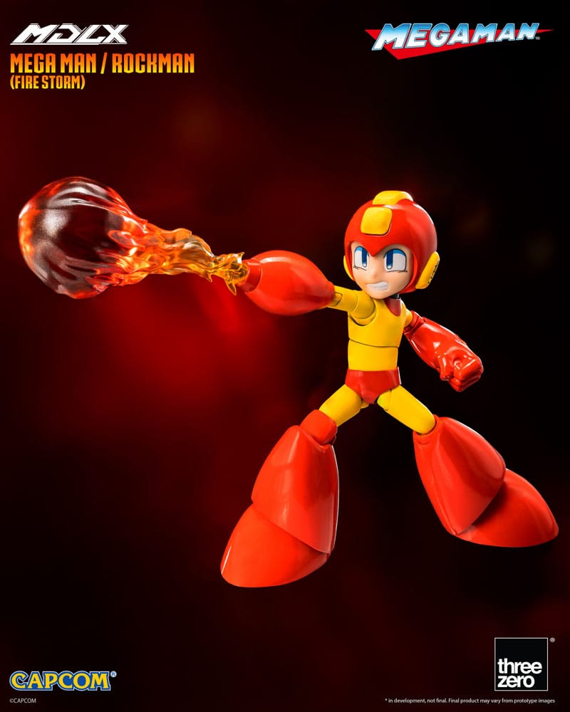 Mega Man MDLX Actionfigur Mega Man / Rockman (Fire Storm) 10 cm Figmas Yokina