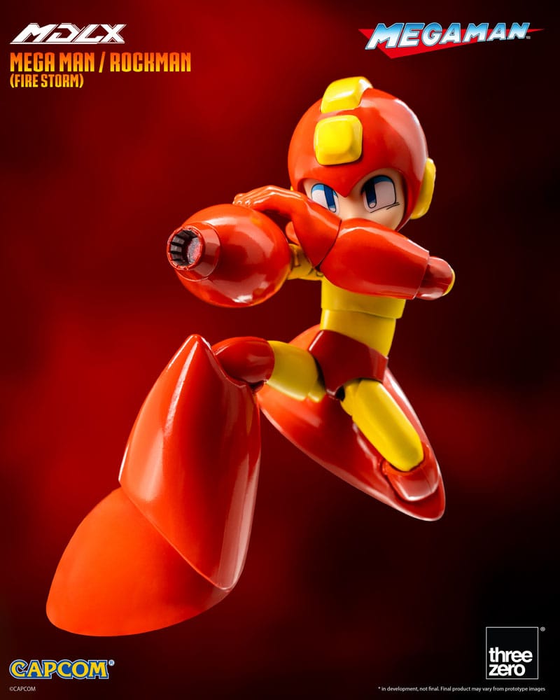 Mega Man MDLX Actionfigur Mega Man / Rockman (Fire Storm) 10 cm Figmas Yokina