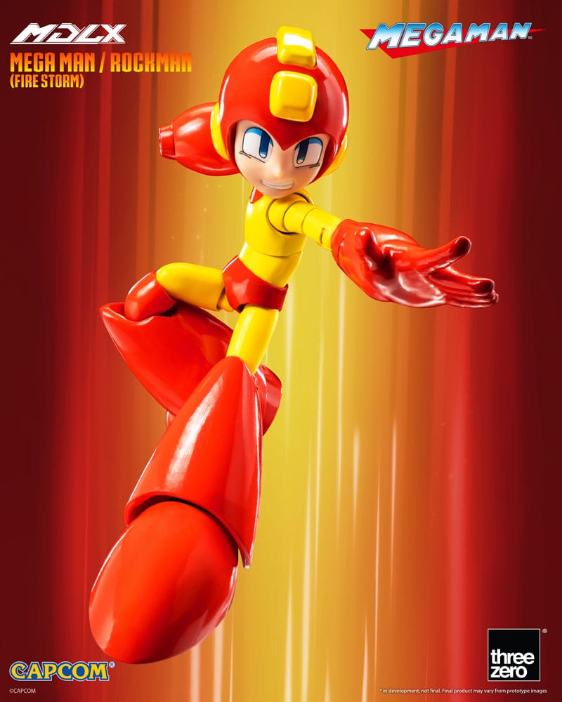 Mega Man MDLX Actionfigur Mega Man / Rockman (Fire Storm) 10 cm Figmas Yokina