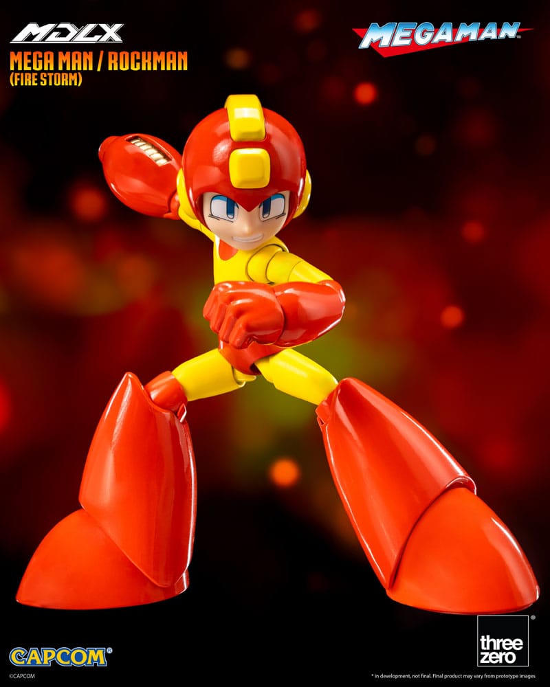 Mega Man MDLX Actionfigur Mega Man / Rockman (Fire Storm) 10 cm Figmas Yokina