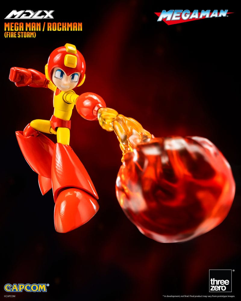 Mega Man MDLX Actionfigur Mega Man / Rockman (Fire Storm) 10 cm Figmas Yokina