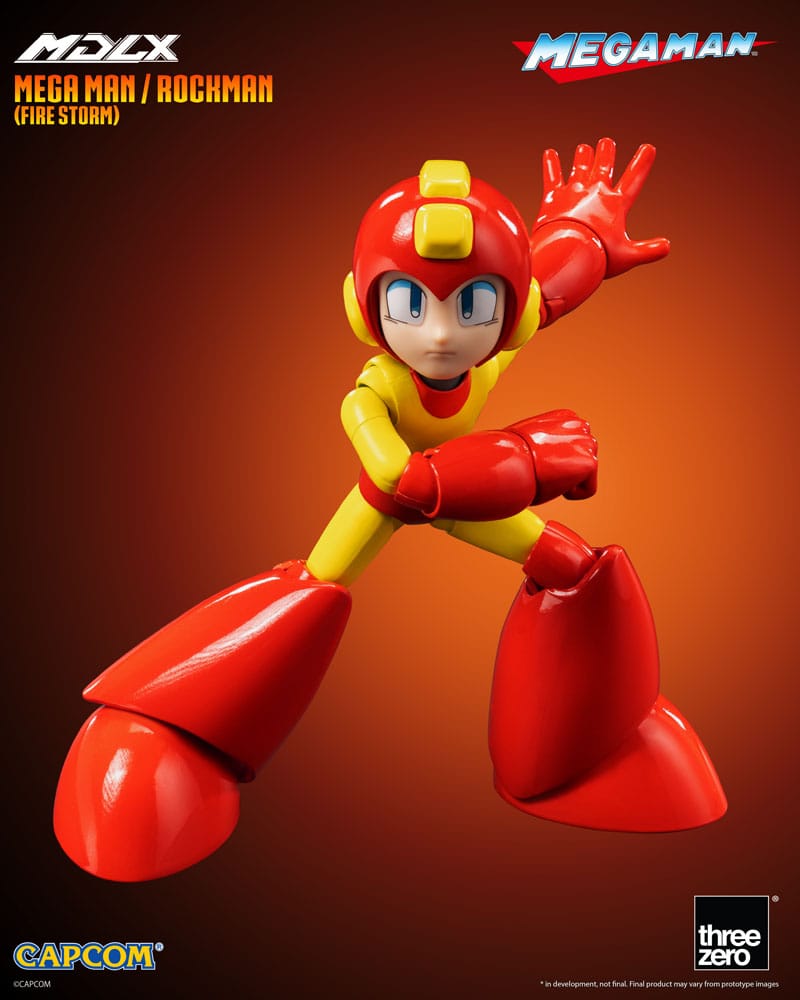 Mega Man MDLX Actionfigur Mega Man / Rockman (Fire Storm) 10 cm Figmas Yokina
