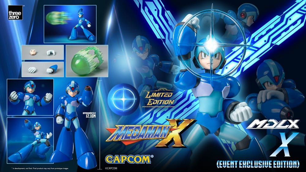 Mega Man MDLX Actionfigur Rockman X / Mega Man X 12 cm heo Exclusive Figmas Yokina