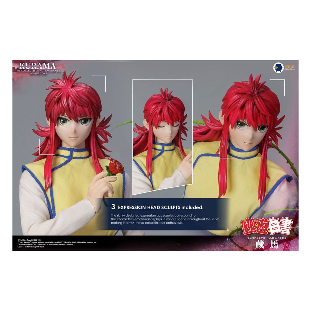 Yu Yu Hakusho Actionfigur 1/6 Kurama (Luxury Edition) 30 cm Figmas Yokina