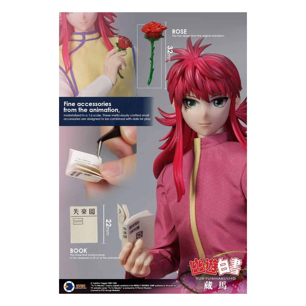 Yu Yu Hakusho Actionfigur 1/6 Kurama (Luxury Edition) 30 cm Figmas Yokina