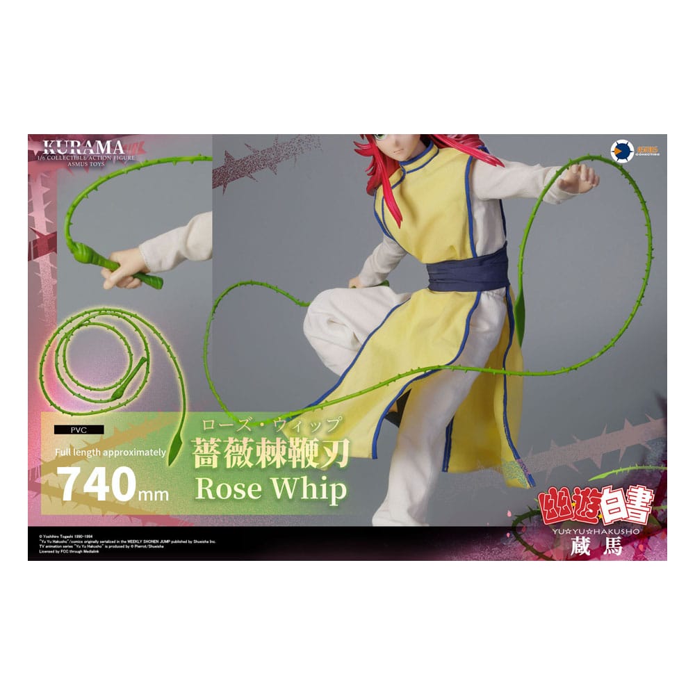 Yu Yu Hakusho Actionfigur 1/6 Kurama (Luxury Edition) 30 cm Figmas Yokina