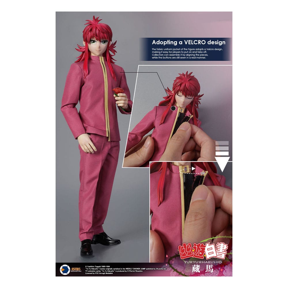 Yu Yu Hakusho Actionfigur 1/6 Kurama (Luxury Edition) 30 cm Figmas Yokina