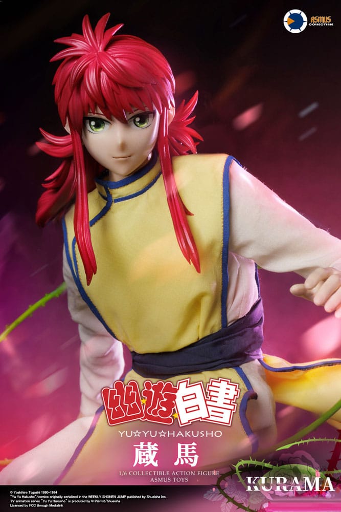 Yu Yu Hakusho Actionfigur 1/6 Kurama 30 cm Figmas Yokina