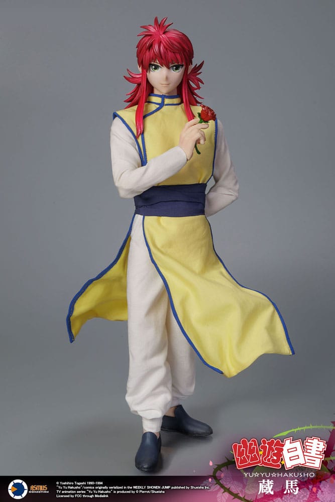 Yu Yu Hakusho Actionfigur 1/6 Kurama 30 cm Figmas Yokina