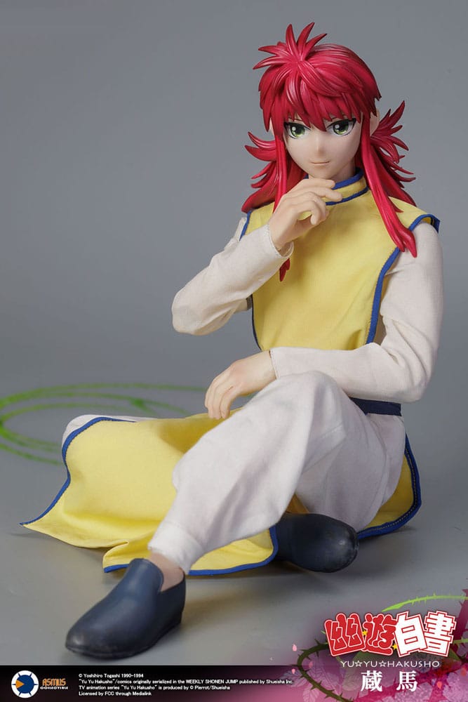 Yu Yu Hakusho Actionfigur 1/6 Kurama 30 cm Figmas Yokina