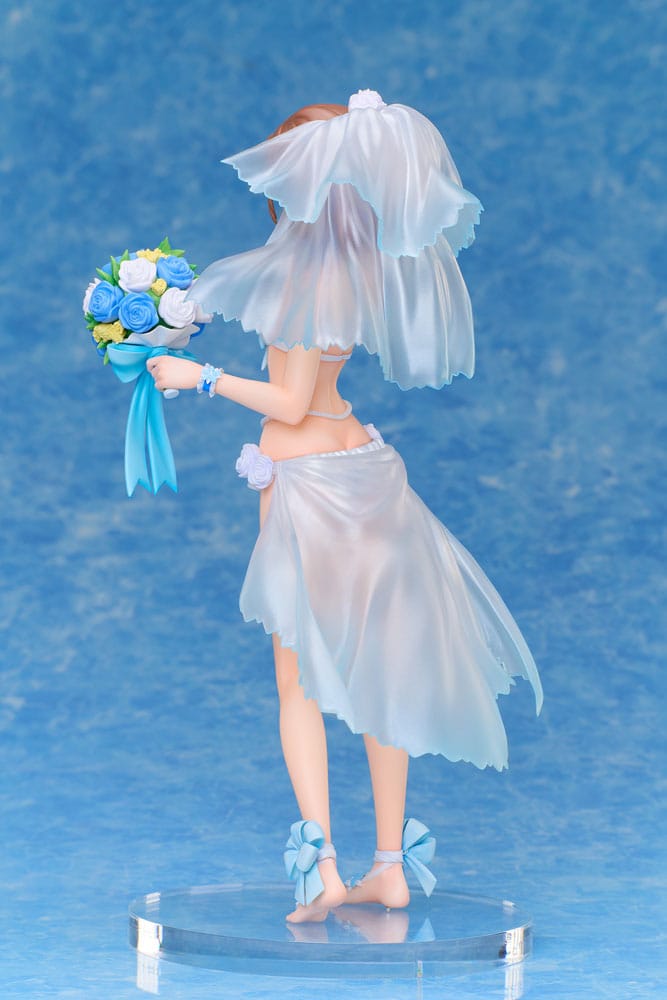 A Certain Scientific Railgun T PVC Statue 1/7 Mikoto Misaka Wedding Swimsuit Ver. 25 cm Scalefiguren Yokina