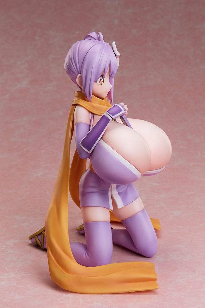 A Ninja and an Assassin Under One Roof PVC Statue 1/4 Diecut Sticker Satoko Kusagakure Huge-Breasted Ver. 23 cm Scalefiguren Yokina