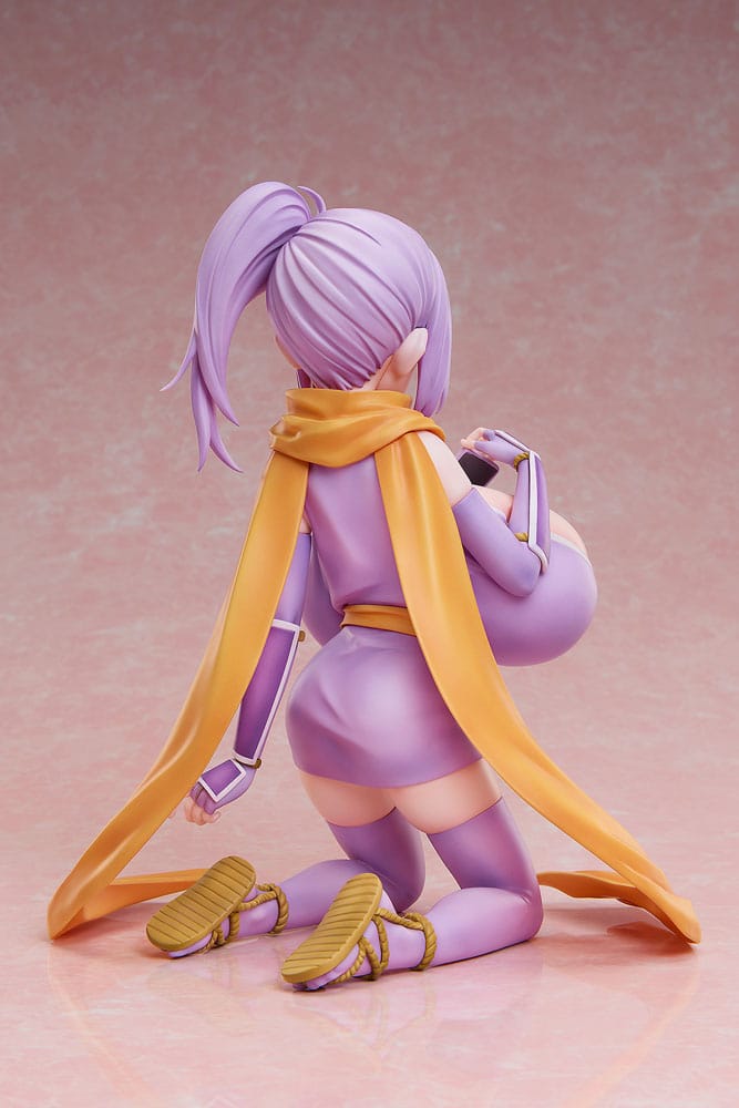 A Ninja and an Assassin Under One Roof PVC Statue 1/4 Diecut Sticker Satoko Kusagakure Huge-Breasted Ver. 23 cm Scalefiguren Yokina