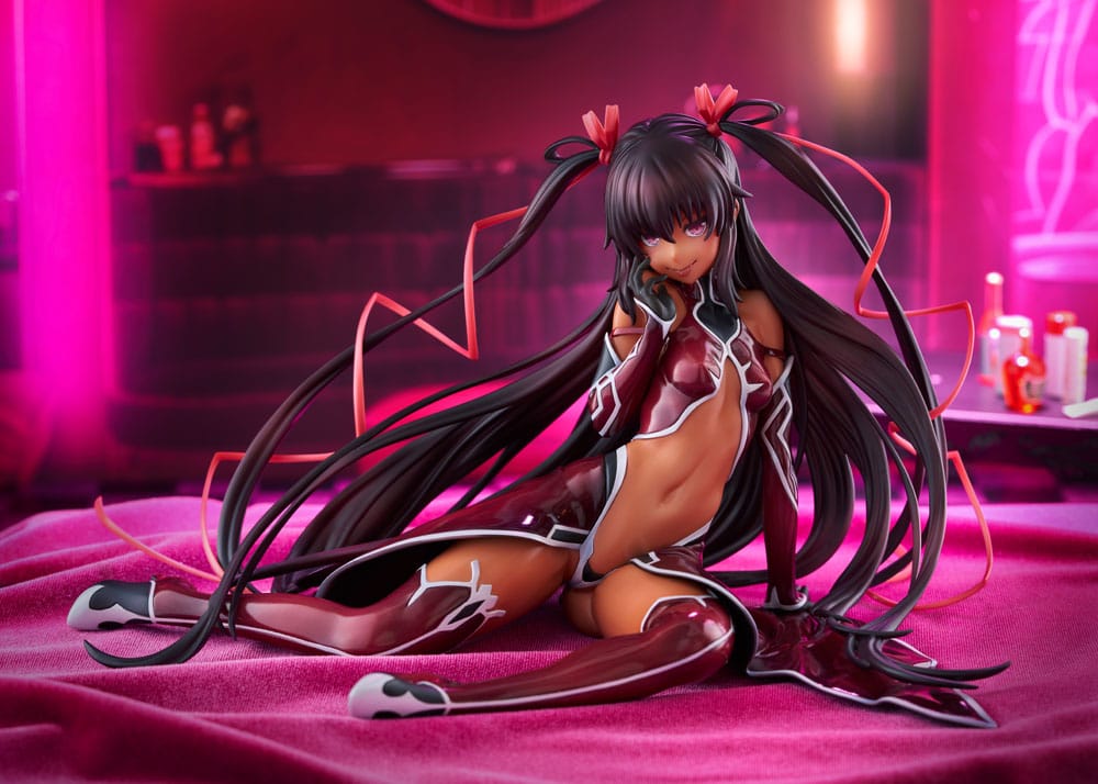 Taimanin RPGX Daraku no Raigeki PVC Statue 1/7 Yukikaze Mizuki 15 cm Scalefiguren Yokina