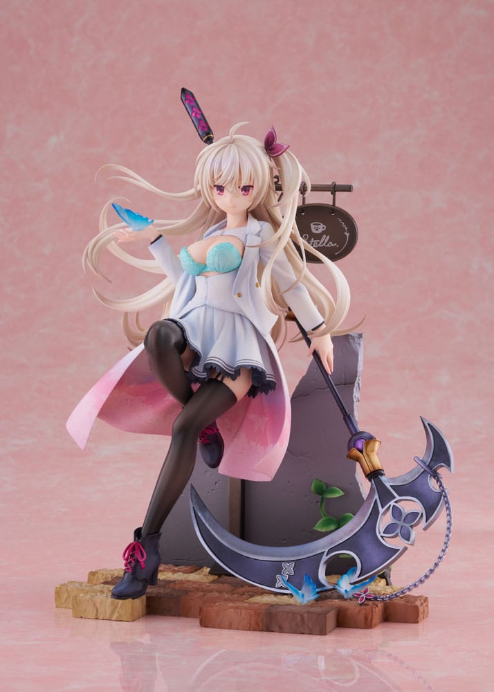 Café Stella and the Reaper´s Butterflies PVC Statue 1/7 Akizuki Kanna 25 cm Hentai Yokina