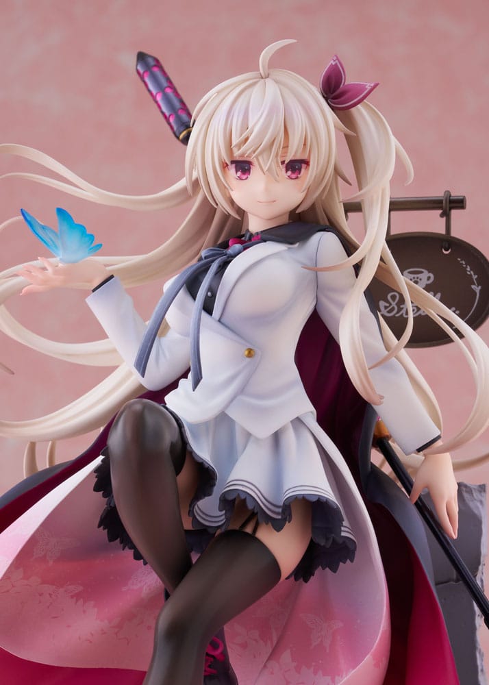 Café Stella and the Reaper´s Butterflies PVC Statue 1/7 Akizuki Kanna AmiAmi Limited Edition 25 cm Hentai Yokina