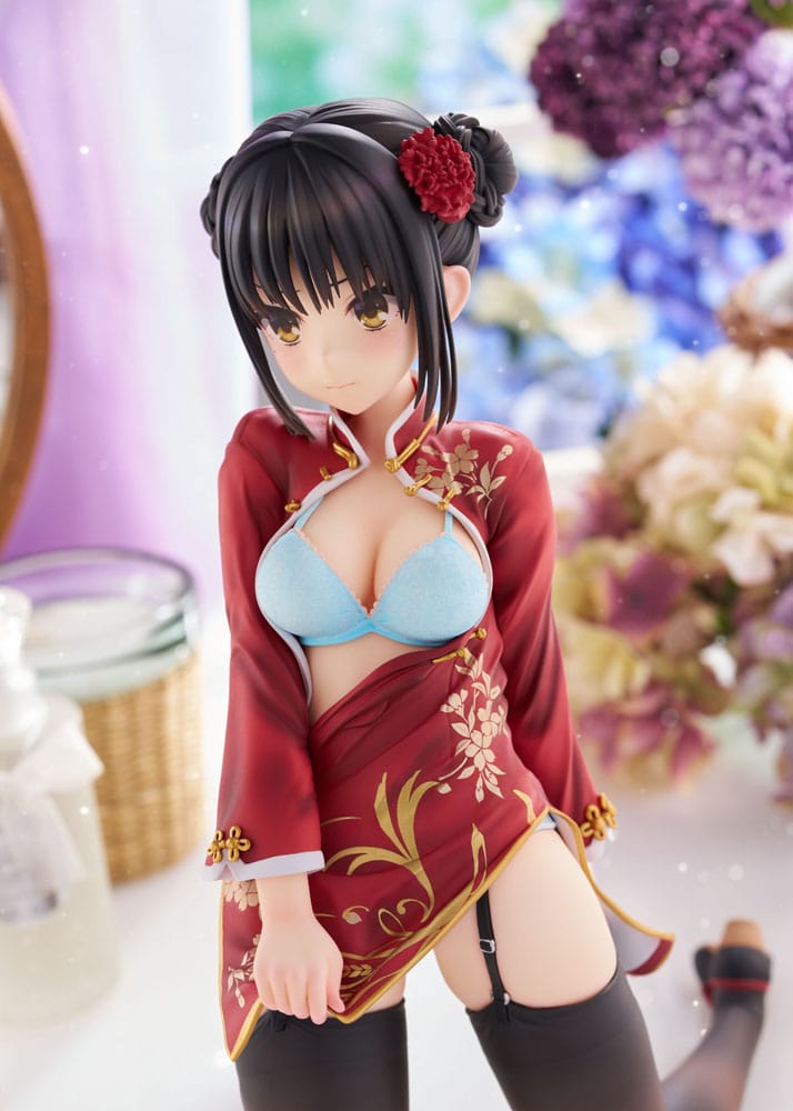 Cafe Stella and the Reaper´s Butterfly PVC Statue 1/3.5 Natsume Shiki Chinese Clothes Ver. AmiAmi Limited Edition 30 cm Scalefiguren Yokina