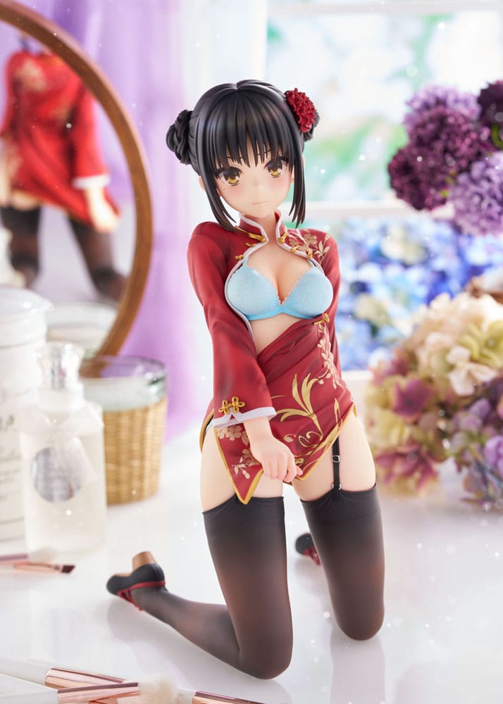 Cafe Stella and the Reaper´s Butterfly PVC Statue 1/3.5 Natsume Shiki Chinese Clothes Ver. AmiAmi Limited Edition 30 cm Scalefiguren Yokina