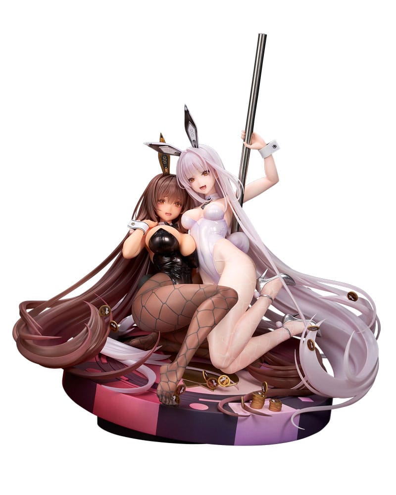 Goddess of Victory: Nikke Statue 1/7 Noir & Blanc Bunny X 777 Ver. 28 cm Scalefiguren Yokina