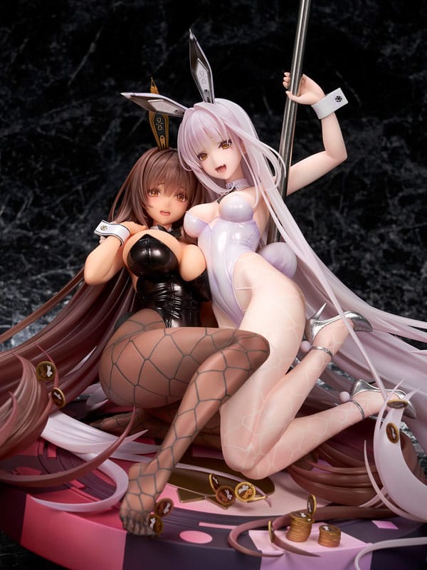Goddess of Victory: Nikke Statue 1/7 Noir & Blanc Bunny X 777 Ver. 28 cm Scalefiguren Yokina