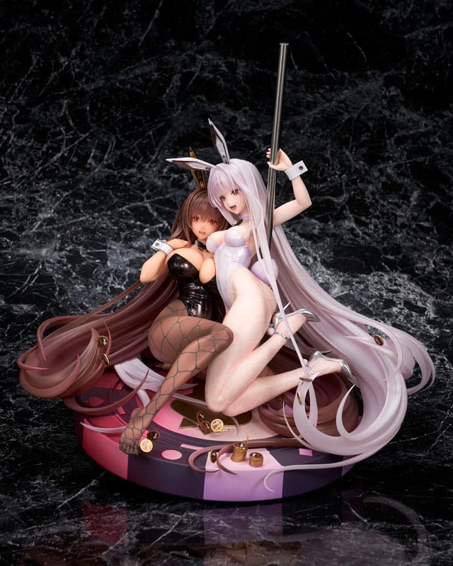 Goddess of Victory: Nikke Statue 1/7 Noir & Blanc Bunny X 777 Ver. 28 cm Scalefiguren Yokina