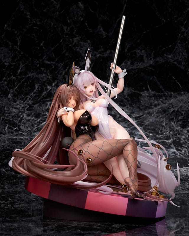 Goddess of Victory: Nikke Statue 1/7 Noir & Blanc Bunny X 777 Ver. 28 cm Scalefiguren Yokina