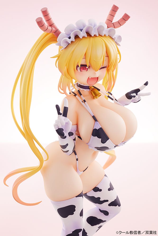 Miss Kobayashi's Dragon Maid PVC Statue 1/7 Tohru Cow Pattern Bikini Ver. 25 cm Scalefiguren Yokina